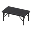 Iron Worktable Black