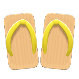 Kimono Sandals Yellow