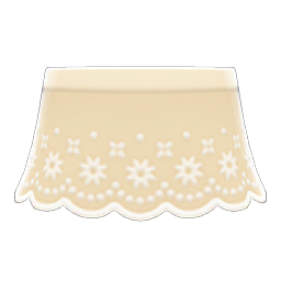 Lace Skirt Beige