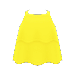 Layered Tank Yellow