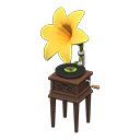 Lily Record Player Yellow