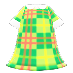 Lively Plaid Dress