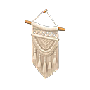 Macrame Tapestry White