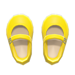 Mary Janes Yellow