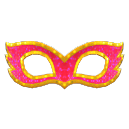 Masquerade Mask Red