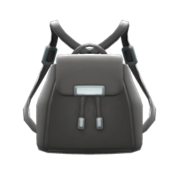 Mini Pleather Bag Black