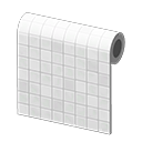 Monochromatic-tile Wall