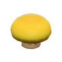 Mush Low Stool Yellow mushroom