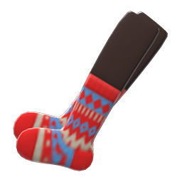 Nordic Socks Red
