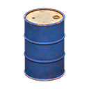 Oil Barrel Blue