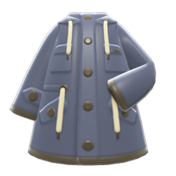 Oilskin Coat Gray