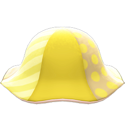 Patchwork Tulip Hat Yellow