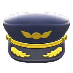 Pilot's Hat Black