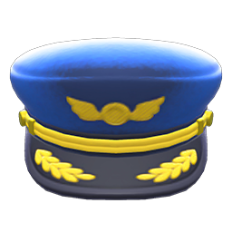 Pilot's Hat Navy blue