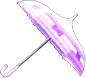 Purple Shiny-bows Parasol