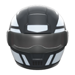 Racing Helmet Black