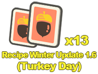 Recipe Winter Update 1.6(Turkey Day) x13