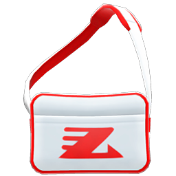 Retro Sports Bag Red