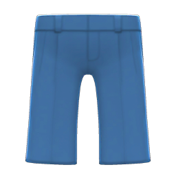 Satin Pants Blue
