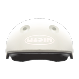 Skateboarding Helmet White