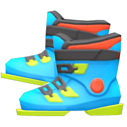 Ski Boots Light blue