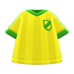 Soccer-uniform Top Yellow