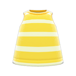 Striped Tank Yellow