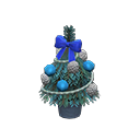 Tabletop Festive Tree Blue