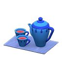 Tea Set Blue / Blue