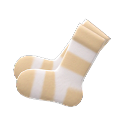 Terry-cloth Socks Beige