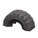Tire Toy Black