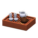 Traditional Tea Set Plain