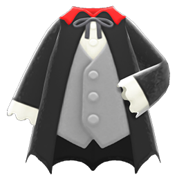 Vampire Costume Black