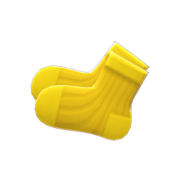 Vivid Socks Yellow