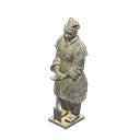 Warrior Statue Fake
