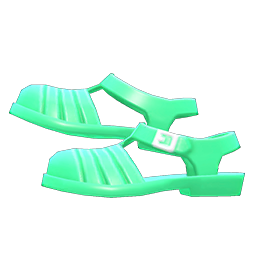 Water Sandals Green