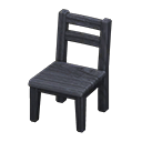 Wooden Chair Black