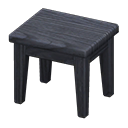 Wooden Mini Table Black