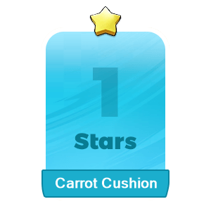 Carrot Cushion