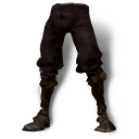 Dark Leather Breeches