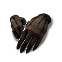 Dark Leather Gloves