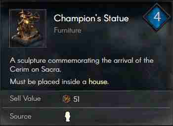 Champion's Statue