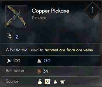 Copper Pickaxe
