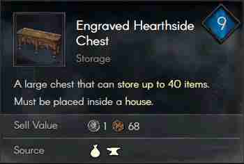 Engraved Hearthside Chest