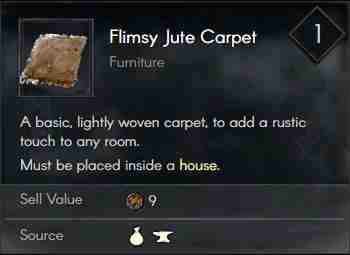 Flimsy Jute Carpet