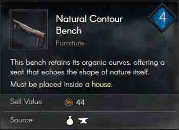Natural Contour Bench