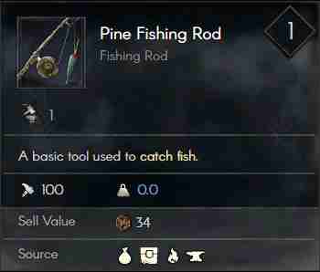 Pine Fishing Rod