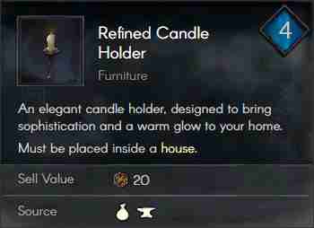Refined Candle Holder