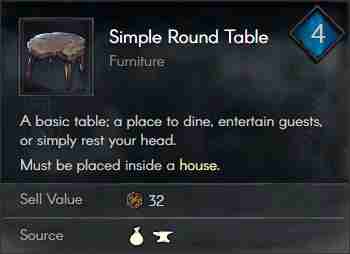 Simple Round Table