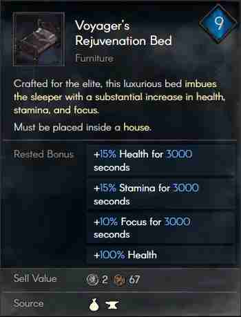 Voyager's Rejuvenation Bed